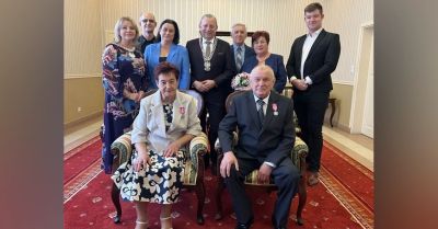 Małżonkowie otrzymali medale za długoletnie pożycie